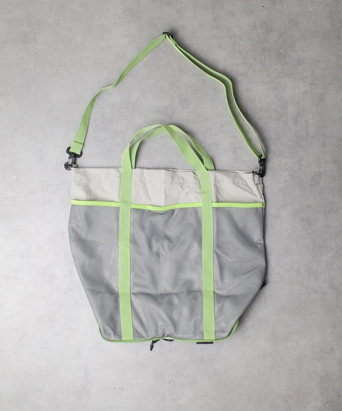 Gramicci(グラミチ)の「【RES】【GRAMICCI】NYLON PACKABLE EXPLORER TOTE(トートバッグ・メンズ・グレー系その他/オリーブ/ネイビー・FREE)」の2枚目の写真