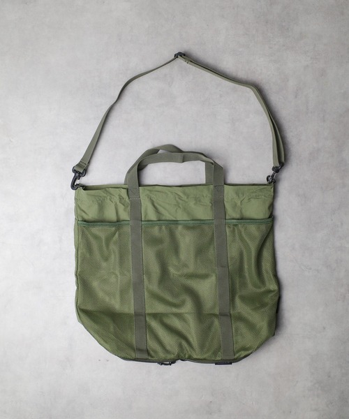 Gramicci(グラミチ)の「【RES】【GRAMICCI】NYLON PACKABLE EXPLORER TOTE(トートバッグ・メンズ・グレー系その他/オリーブ/ネイビー・FREE)」の22枚目の写真