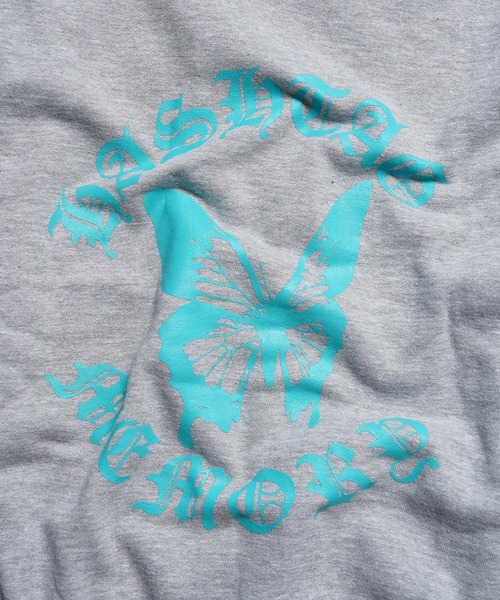 #MEMORY(メモリー)の「【MEMORY】パピヨン ジップパーカー / Papillon Zip Hoodie(パーカー・メンズ・ブラック/グレー・M/S)」の11枚目の写真