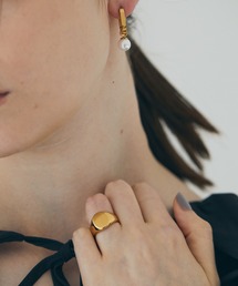 ENOUGH（イナフ）の「【RES】【enough】 プレーンカレッジリング（リング）」