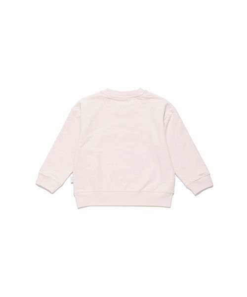 gelato pique(ジェラートピケ)の「【KIDS】裏毛ワンポイントプルオーバー(スウェット・キッズ・ベージュ/ネイビー/ピンク・120/110/100/90)」の6枚目の写真