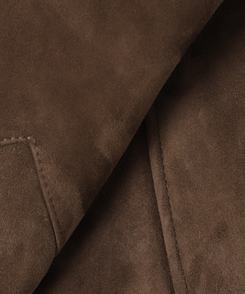 週末お値下げ 新品未使用 deuxieme classe croppedブルゾン Suede Cropped ブルゾン（ライダースジャケット）｜Deuxieme Classe