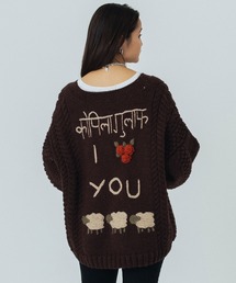 ROSE BUD | NEPAL MOTIF KNIT(ニット/セーター)