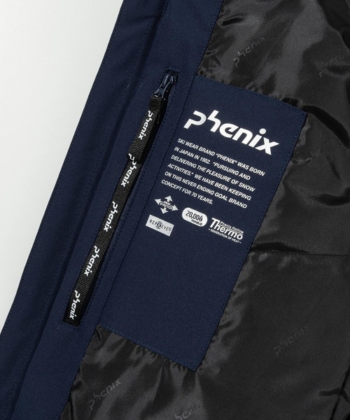 phenix(フェニックス)の「phenix(フェニックス)Accent Lined Jacket アクセント ラインデザイン スキージャケット(保温性/耐水性)(その他アウター・メンズ・ネイビー/ブルー/ブラック・M/L/XL)」の15枚目の写真