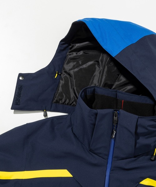 phenix(フェニックス)の「phenix(フェニックス)Accent Lined Jacket アクセント ラインデザイン スキージャケット(保温性/耐水性)(その他アウター・メンズ・ネイビー/ブルー/ブラック・M/L/XL)」の20枚目の写真