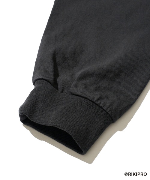 TETE HOMME(テットオム)の「【ゆる~い長州さん】カラオケ刺繍ロンT(Tシャツ/カットソー・メンズ・ブラック/ホワイト・MEDIUM/LARGE)」の14枚目の写真