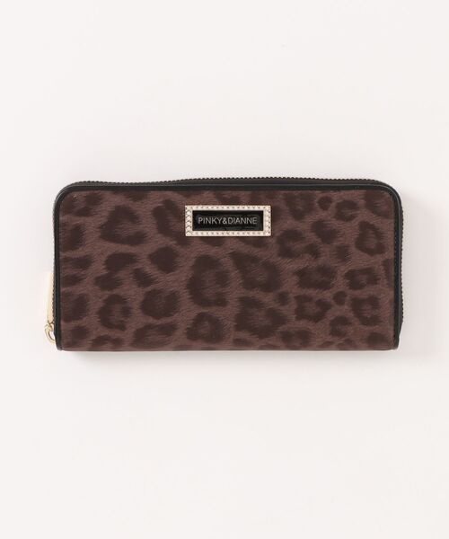 PINKY&DIANNE(ピンキー＆ダイアン) ソフトレオパード ラウンド