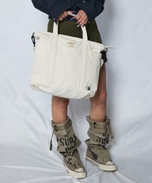 UMBRO（アンブロ）の「【umbro/アンブロ】刺繍＆プリント 2WAY キャンバストートバッグ（トートバッグ）」