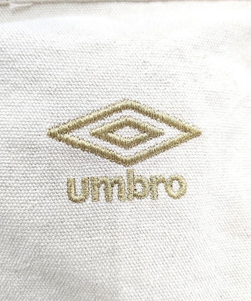 UMBRO(アンブロ)の「【umbro/アンブロ】刺繍&プリント 2WAY キャンバストートバッグ(トートバッグ・メンズ・アイボリー/ブラック・FREE)」の20枚目の写真