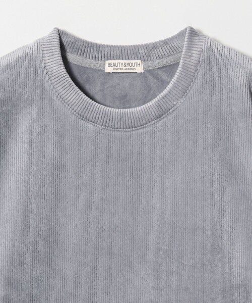 ボンディング コーデュロイ クルーネック トップス（Tシャツ