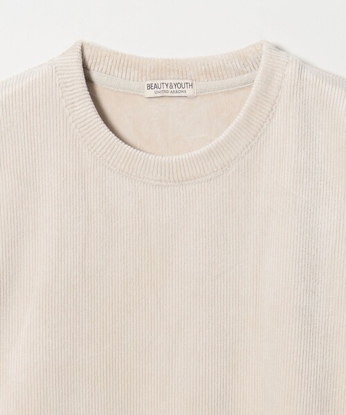 ボンディング コーデュロイ クルーネック トップス（Tシャツ