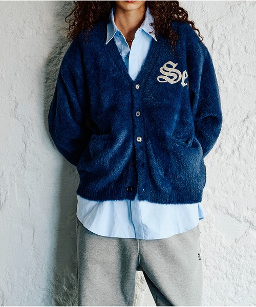 SHAGGY KNIT CARDIGAN（カーディガン/ボレロ）｜WIND AND SEA（ウィン