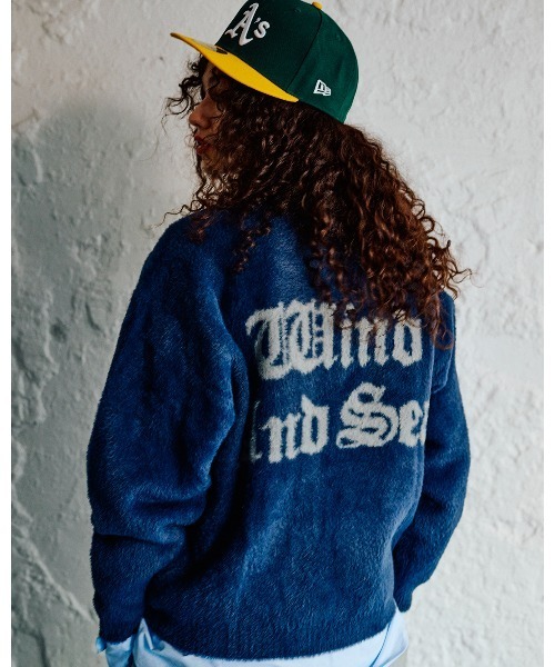 SHAGGY KNIT CARDIGAN（カーディガン/ボレロ）｜WIND AND SEA（ウィン