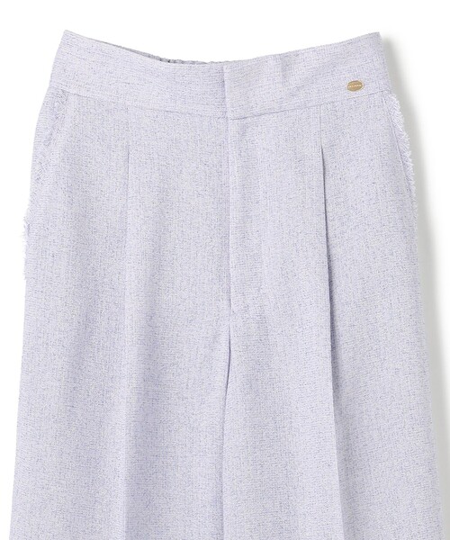 TOCCA（トッカ）の「FROST MIST TWEED パンツ（その他パンツ・レディース・ライラック系5/スカイブルー系5・4/2/0）」の9枚目の写真