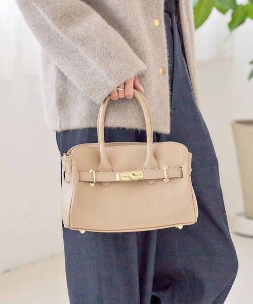 SHIPS別注】MILOS: 金具付き ベルト トート S（トートバッグ）｜MILOS