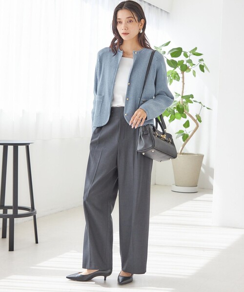 MILOS(ミロス)の「【SHIPS別注】MILOS: 金具付き ベルト トート S(トートバッグ・レディース・ブラック/ナチュラル・ONE SIZE)」の17枚目の写真