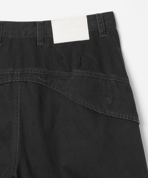 Millo Archive（ミロ アーカイブ）の「ワイドカーゴパンツ[ブラック]（その他パンツ・メンズ・その他・MEDIUM/LARGE/X-LARGE）」の6枚目の写真