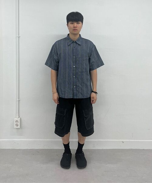 Millo Archive（ミロ アーカイブ）の「ワイドカーゴパンツ[ブラック]（その他パンツ・メンズ・その他・MEDIUM/LARGE/X-LARGE）」の7枚目の写真