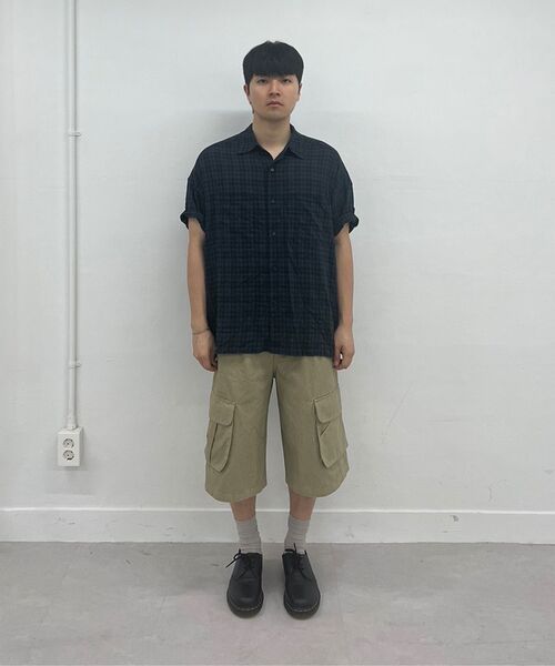 Millo Archive（ミロ アーカイブ）の「ワイドカーゴパンツ[ブラック]（その他パンツ・メンズ・その他・MEDIUM/LARGE/X-LARGE）」の12枚目の写真