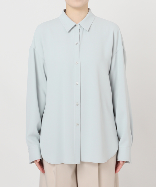 Noble（ノーブル）の「《追加》シーズンカラープレーンシャツ14（シャツ/ブラウス・レディース・サックスブルー/ホワイト・FREE）」の17枚目の写真