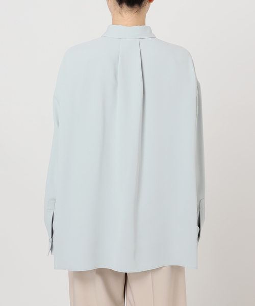 Noble（ノーブル）の「《追加》シーズンカラープレーンシャツ14（シャツ/ブラウス・レディース・サックスブルー/ホワイト・FREE）」の19枚目の写真