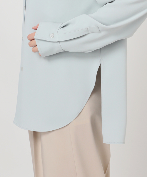 Noble（ノーブル）の「《追加》シーズンカラープレーンシャツ14（シャツ/ブラウス・レディース・サックスブルー/ホワイト・FREE）」の22枚目の写真