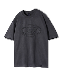 GHOST REPUBLIC（ゴーストリパブリック）の「Applique embroidery pigment short sleeve T-shirt GT-373（Tシャツ/カットソー・メンズ）」