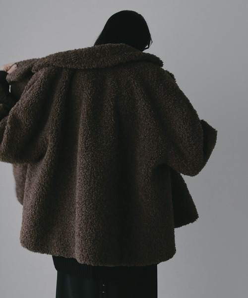 MIDI BOA COAT（その他アウター）｜MANOF（マノフ）のファッション通販