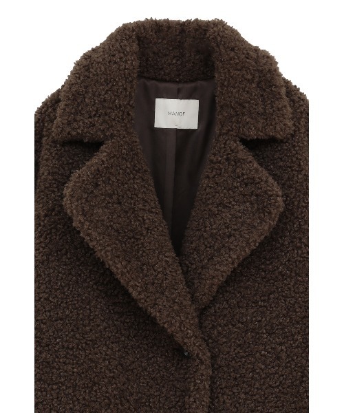 MIDI BOA COAT（その他アウター）｜MANOF（マノフ）のファッション通販