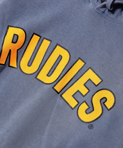 RUDIE'S（ルーディーズ）の「BRINK PHAT HOOD SWEAT（パーカー・メンズ・ブルー/ブラック・M/L/XL）」の9枚目の写真