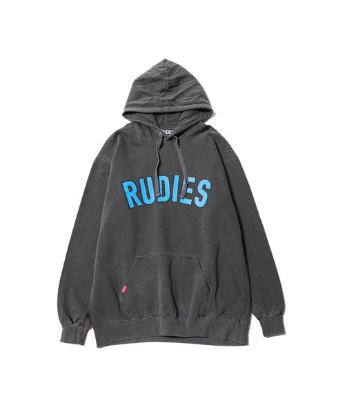 RUDIE'S（ルーディーズ）の「BRINK PHAT HOOD SWEAT（パーカー・メンズ・ブルー/ブラック・M/L/XL）」の3枚目の写真