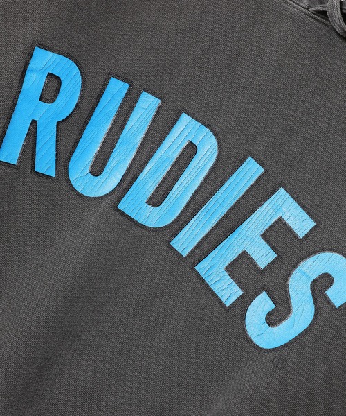 RUDIE'S（ルーディーズ）の「BRINK PHAT HOOD SWEAT（パーカー・メンズ・ブルー/ブラック・M/L/XL）」の6枚目の写真