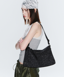 FENNEC（フェネック）の「BASH BAG - LEOPARD BLACK（ショルダーバッグ）」