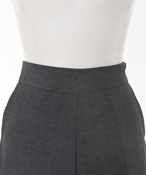 Narcissus（ナルシス）の「シンプルショートパンツ（その他パンツ・レディース・グレー/ブラック・FREE）」の4枚目の写真
