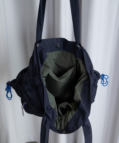 MARECHAL TERRE(マルシャルテル)の「ギャザートートバック(ショルダーバッグ・レディース・ネイビー/グレー/カーキ/ブラック・FREE)」の7枚目の写真