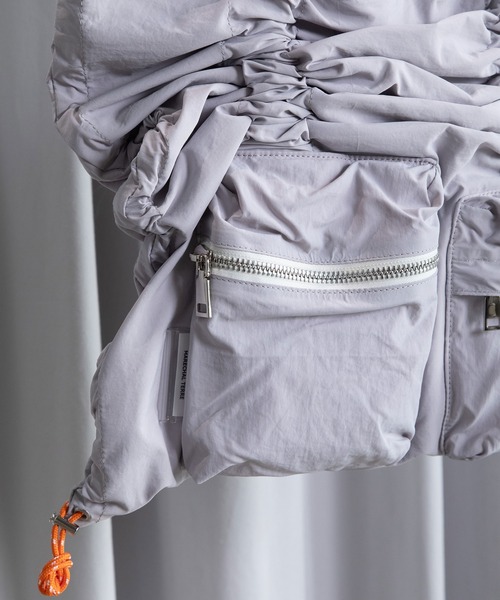 MARECHAL TERRE(マルシャルテル)の「ギャザートートバック(ショルダーバッグ・レディース・ネイビー/グレー/カーキ/ブラック・FREE)」の17枚目の写真