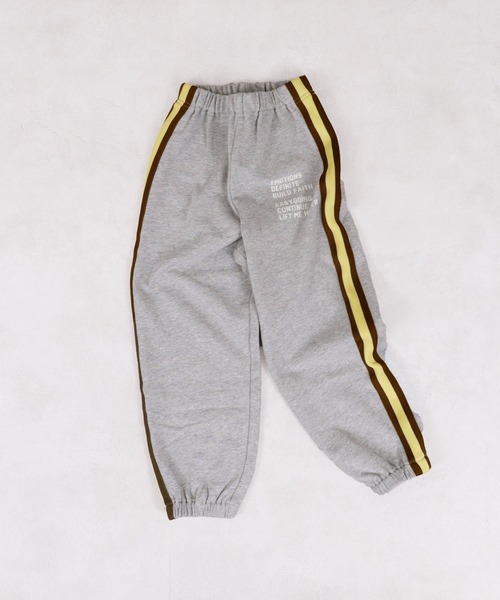MARKEY'S（マーキーズ）の「サイドラインスウェットパンツ（その他パンツ・キッズ・ブラウン/ライトブルー/杢グレー・150/140/130/120/110/100/95/90/80）」の2枚目の写真