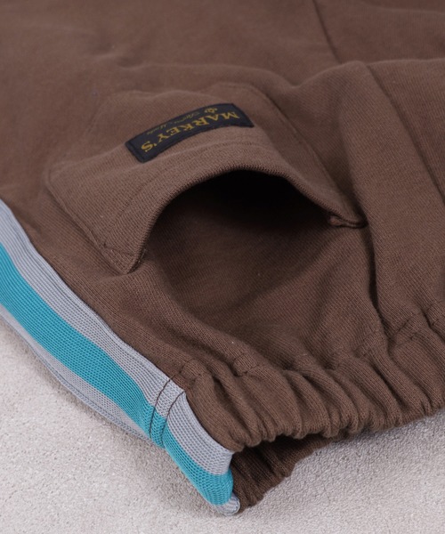 MARKEY'S（マーキーズ）の「サイドラインスウェットパンツ（その他パンツ・キッズ・ブラウン/ライトブルー/杢グレー・150/140/130/120/110/100/95/90/80）」の14枚目の写真