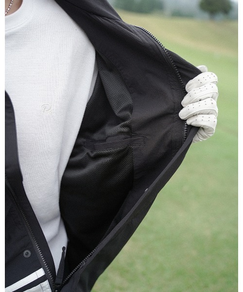 #Re:room California Golf Club(リルームカリフォルニアゴルフクラブ)の「2ウェイ ウォータープルーフ ジャケット(その他アウター・メンズ・ブラック/カーキ/ベージュ・SMALL/MEDIUM/LARGE)」の12枚目の写真