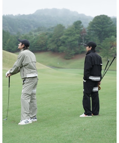 #Re:room California Golf Club(リルームカリフォルニアゴルフクラブ)の「2ウェイ ウォータープルーフ ジャケット(その他アウター・メンズ・ブラック/カーキ/ベージュ・SMALL/MEDIUM/LARGE)」の16枚目の写真
