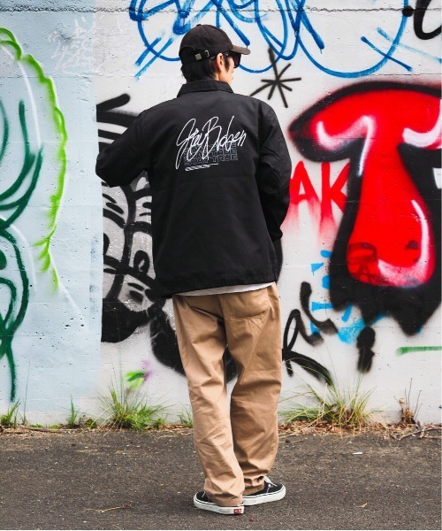 Leyline(レイライン)の「【Leyline】Stay broken coaches jkt(その他アウター・メンズ・ブラック・L/M/XL)」の1枚目の写真