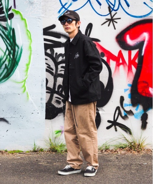 Leyline(レイライン)の「【Leyline】Stay broken coaches jkt(その他アウター・メンズ・ブラック・L/M/XL)」の2枚目の写真