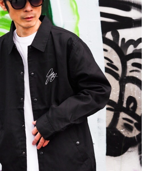 Leyline(レイライン)の「【Leyline】Stay broken coaches jkt(その他アウター・メンズ・ブラック・L/M/XL)」の4枚目の写真