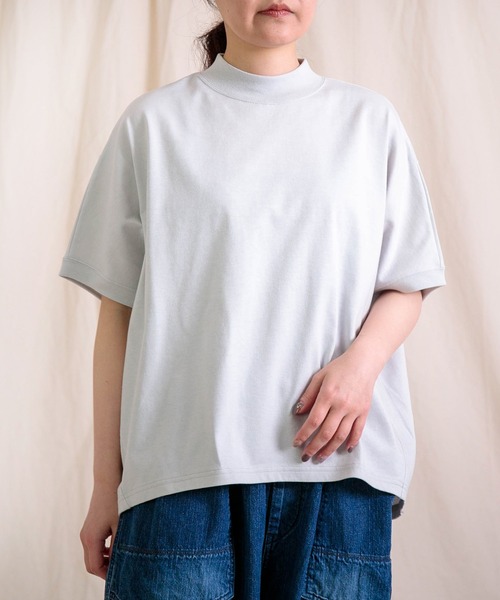 Brocante（ブロカント）の「[Brocante / ブロカント] ヴィンテージ天竺 ココンクローＴシャツ（Tシャツ/カットソー・レディース・ホワイト/ライトグレー/アイボリー/ブラック・2）」の4枚目の写真