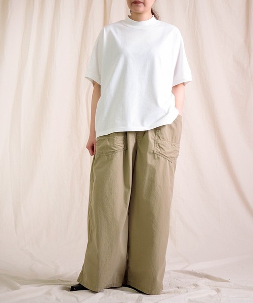 Brocante（ブロカント）の「[Brocante / ブロカント] ヴィンテージ天竺 ココンクローＴシャツ（Tシャツ/カットソー・レディース・ホワイト/ライトグレー/アイボリー/ブラック・2）」の13枚目の写真