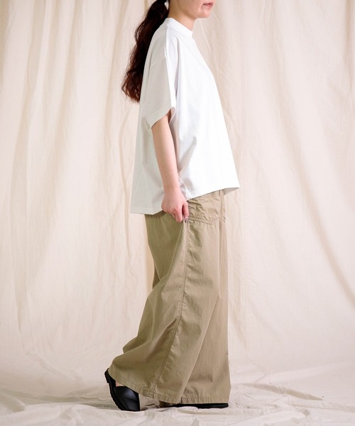 Brocante（ブロカント）の「[Brocante / ブロカント] ヴィンテージ天竺 ココンクローＴシャツ（Tシャツ/カットソー・レディース・ホワイト/ライトグレー/アイボリー/ブラック・2）」の14枚目の写真