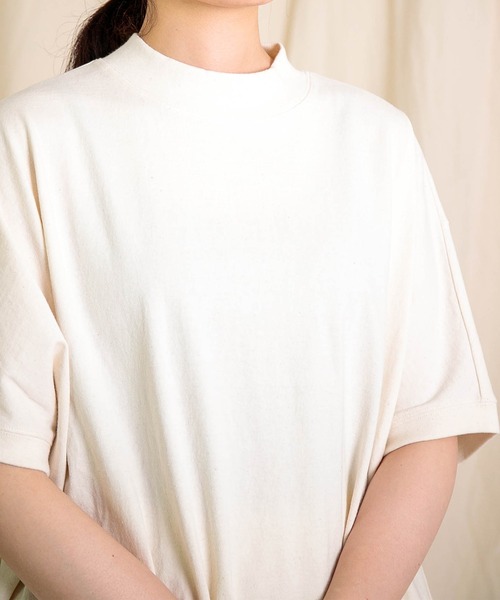 Brocante（ブロカント）の「[Brocante / ブロカント] ヴィンテージ天竺 ココンクローＴシャツ（Tシャツ/カットソー・レディース・ホワイト/ライトグレー/アイボリー/ブラック・2）」の18枚目の写真