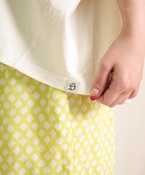 Brocante（ブロカント）の「[Brocante / ブロカント] ヴィンテージ天竺 ココンクローＴシャツ（Tシャツ/カットソー・レディース・ホワイト/ライトグレー/アイボリー/ブラック・2）」の21枚目の写真