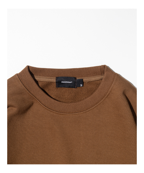 MASSNOUN(マスノウン)の「インビンシブル オーバーサイズ ヘビースウェット Tシャツ MFTCR001-BR(スウェット・レディース・その他・LARGE/MEDIUM/SMALL)」の3枚目の写真