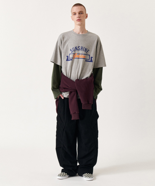 GOLDEN SNSHINE(ゴールデン サンシャイン)の「Washed cargo pants_Black(その他パンツ・メンズ・その他・MEDIUM/LARGE/X-LARGE/SMALL)」の2枚目の写真